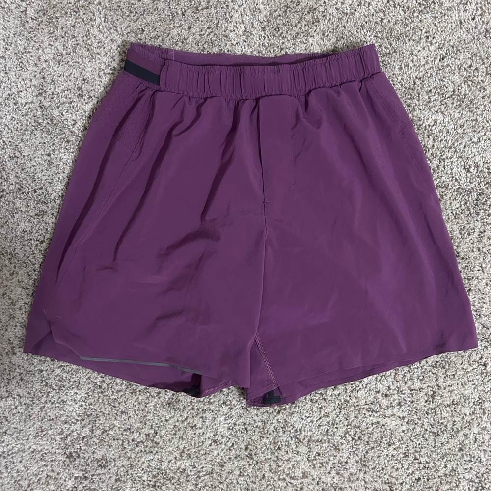 Lululemon Athletica Purple Athletic Shorts